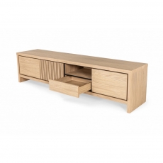 Leandro Large TV Cabinet - 3 Door - 1 Drawer