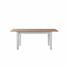 Newhaven Large Extending Dining Table - Tapered Legs - Oak Top
