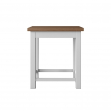 Newhaven Lamp Table - Straight Legs - Oak Top