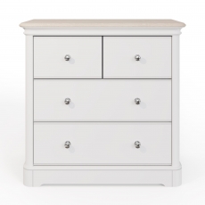 Crantock 2 + 2 Drawer Chest - Oak Top