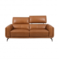 Kingston Small 2.5 Seater Double Power Recliner Sofa with Power Ratchet Headrest & USB