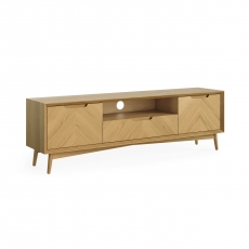 Ventnor Dining Large Media Unit - 2 Doors - 1 Drawer