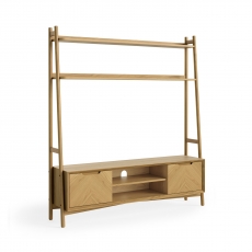 Ventnor Dining Media Open Display Cabinet - 2 Doors