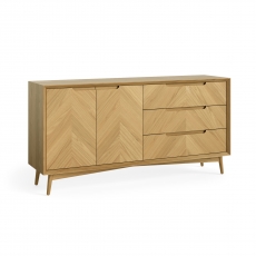 Ventnor Dining Large Sideboard - 2 Doors - 3 Drawers