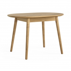 Ventnor Dining Fixed Top Oval Dining Table - 115 x 75cm