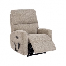 Southwell Petite Single Motor Power Recliner Chair with Powered Headrest & Lumbar