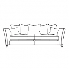 Harlow Grand Static Sofa-Pillow Back