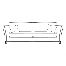Harlow Grand Static Sofa-Standard Back