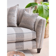 Harlow Large 2 Seater Static Sofa-Pillow Back