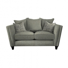 Harlow 2 Seater Static Sofa-Pillow Back