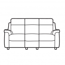 Arizona 3 Seater Static Sofa