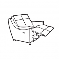 Arizona 2 Seater Double Power Recliner Sofa with Power Headrest and Lumbar