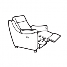 Arizona Power Recliner Chair with Power Headrest and Lumbar