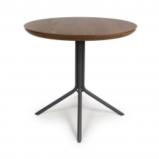 Tribeca Round Fixed Top Dining Table - 80cm