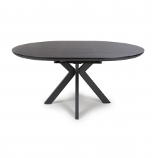 Tribeca Round Extending Dining Table - Extends from 120cm-160cm