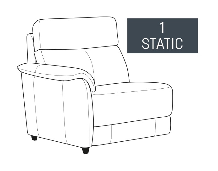 Fairway Furniture Burlington 1 Seater Static Section