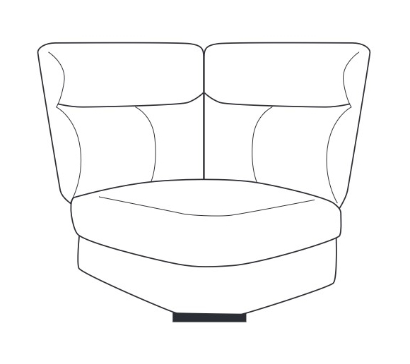 Fairway Furniture Burlington Curved Corner Section