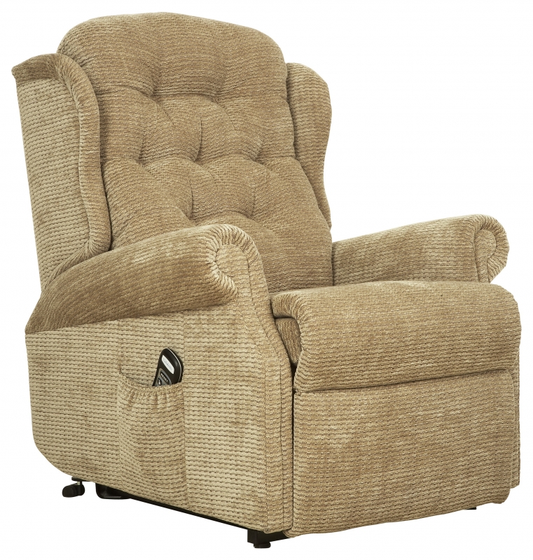 Celebrity Woburn Petite Single Motor Power Recliner Chair with Powered Headrest & Lumbar