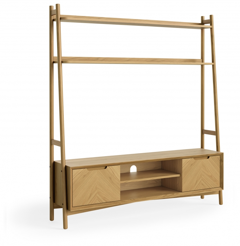 Fairway Furniture Ventnor Dining Media Open Display Cabinet - 2 Doors