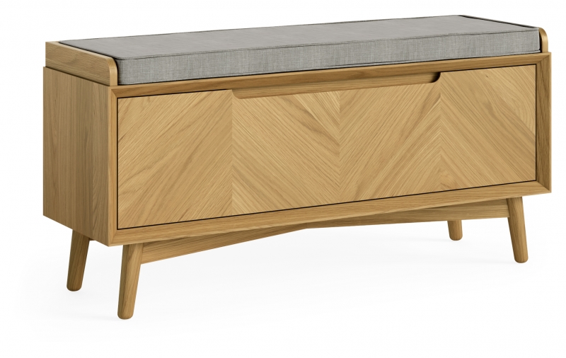 Fairway Furniture Ventnor Dining Storage Bench with Cushion
