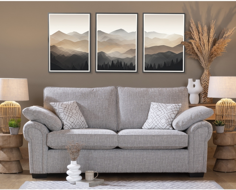 Astrid 3 Seater Sofa-Standard Back