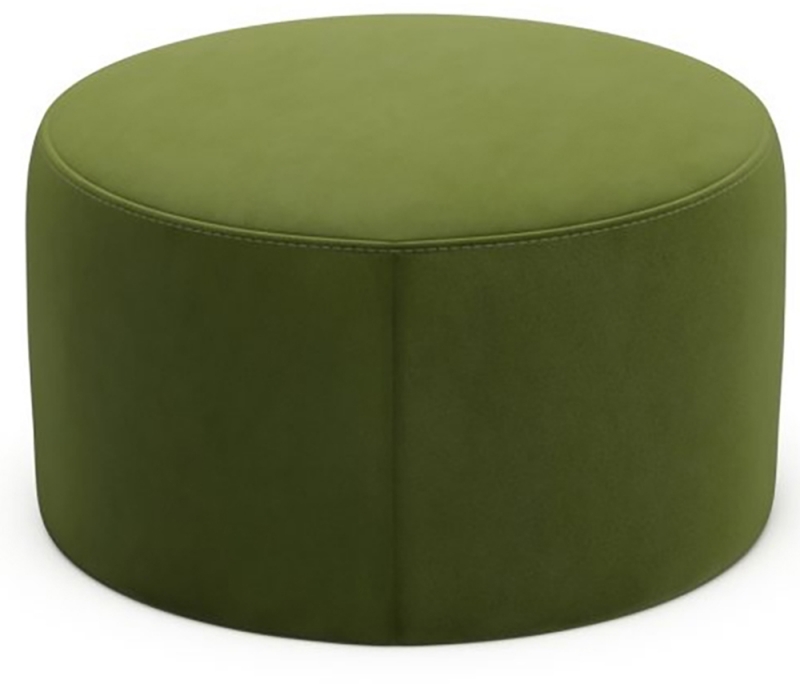 The Lounge Co. Harrison Circle Footstool