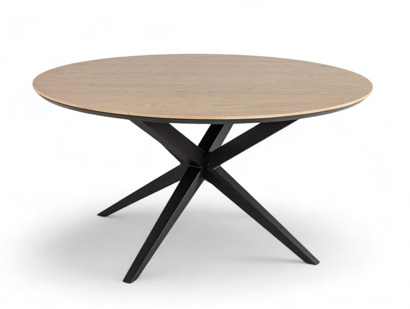 Waide Standard Round 140cm Extending Dining Table