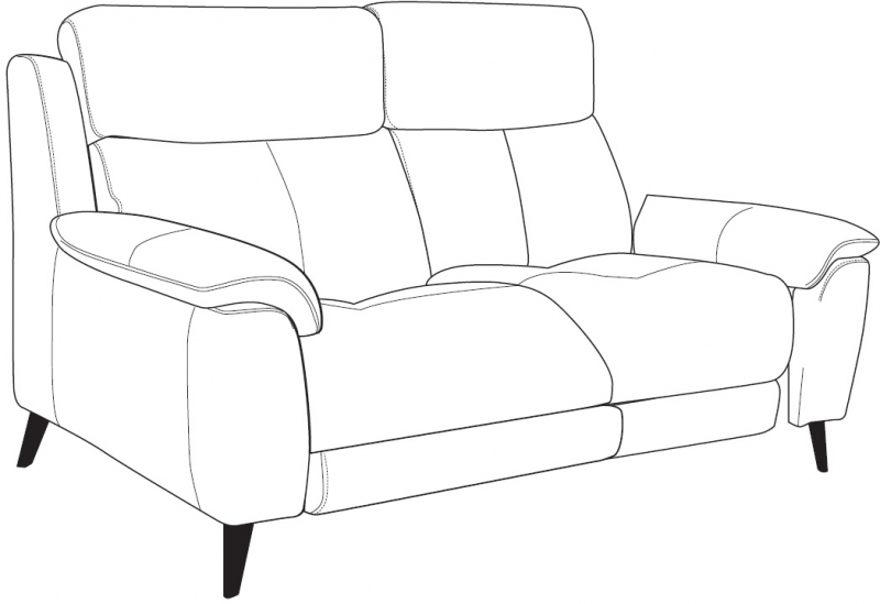 HTL  Hamilton 2 Seater Static Sofa