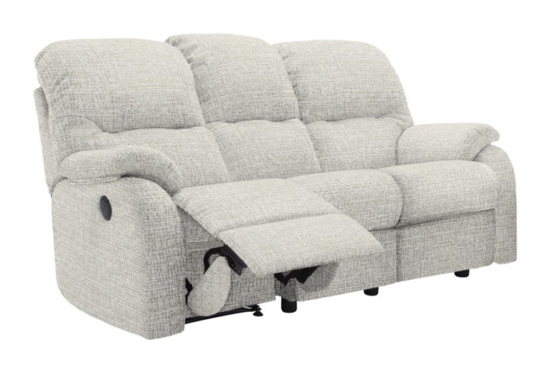 G Plan  Mistral 3 Seater Sofa (3 Cushion) with Single Power Recliner Action