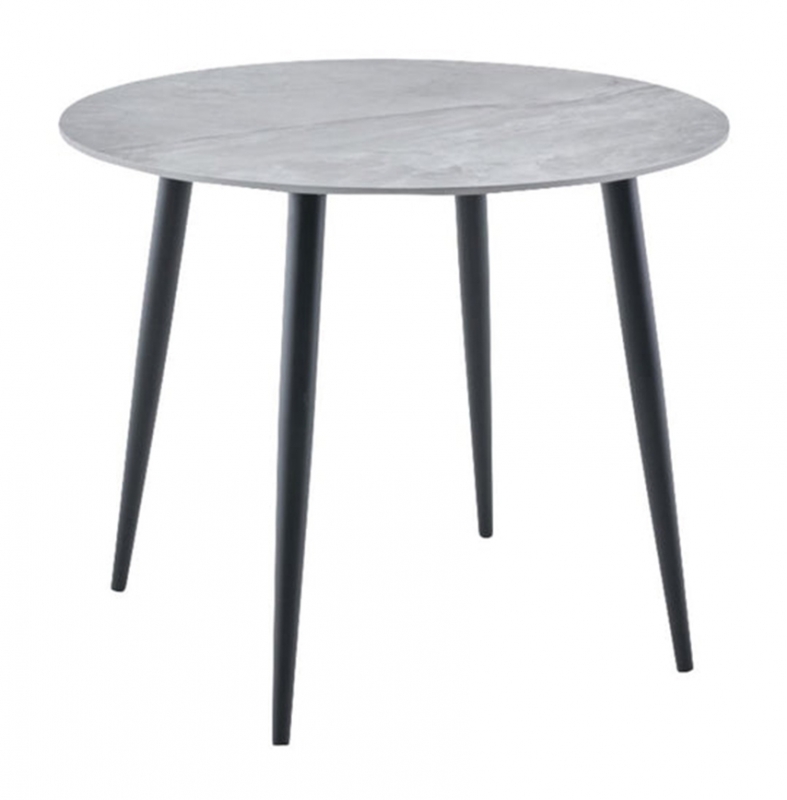 Fairway Furniture Alfonso 90cm Round Fixed Top Dining Table