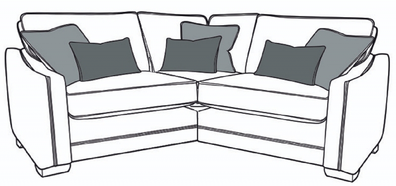Buoyant Upholstery Ltd Evelyn Small 3 Piece Corner Group