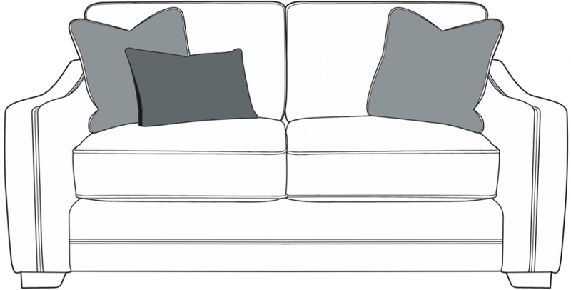 Buoyant Upholstery Ltd Evelyn 2 Seater Sofa