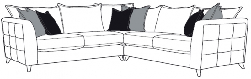 Buoyant Upholstery Ltd Marcelo Extra Large 3 Piece Corner Group