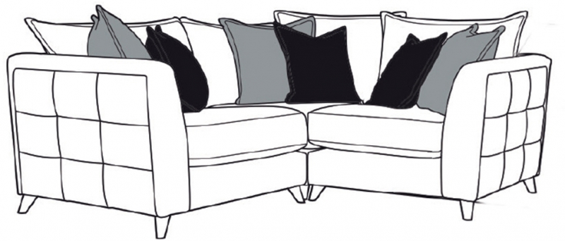 Buoyant Upholstery Ltd Marcelo Small 3 Piece Corner Group