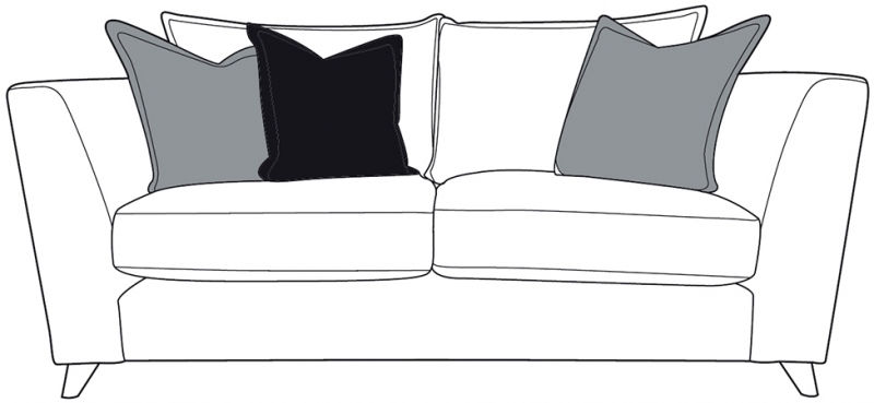 Buoyant Upholstery Ltd Marcelo 2 Seater Sofa