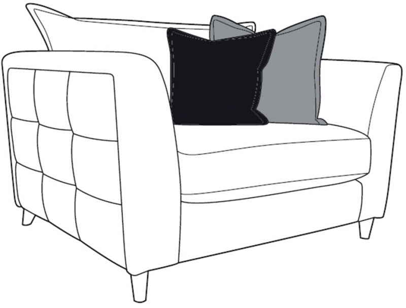 Buoyant Upholstery Ltd Marcelo Love Chair