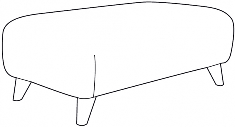 Buoyant Upholstery Ltd Marcelo Accent Footstool