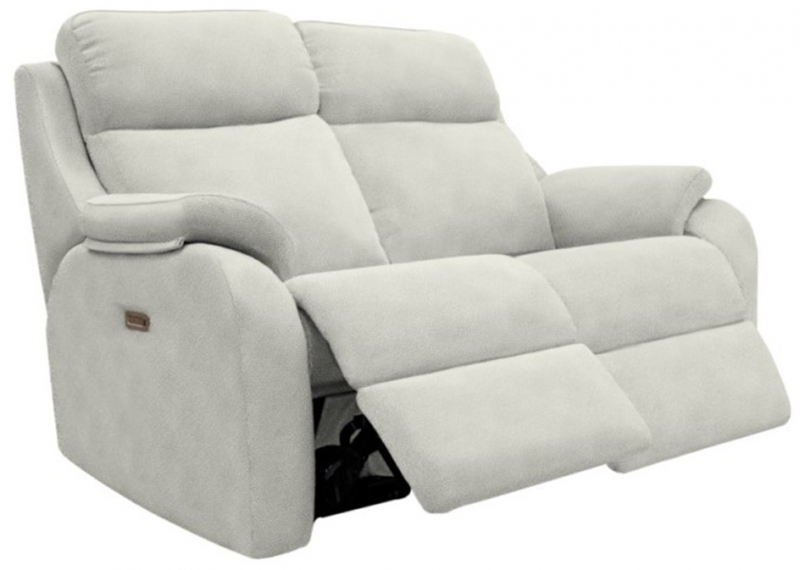G Plan  Kingsbury 2 Seater Sofa with Double Power Recliner -Power Headrest-Lumbar Support & USB
