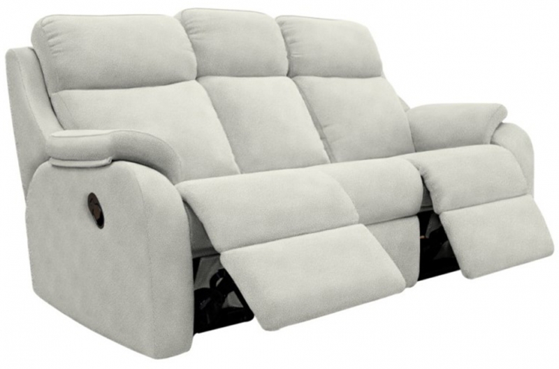 G Plan  Kingsbury 3 Seater Sofa with Double Manual Recliner Actions