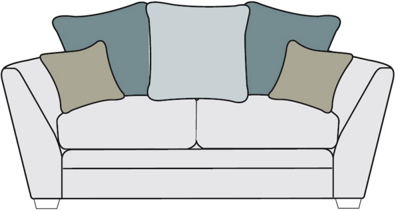 Alstons Ltd (Upholstery) Roxie 2 Seater Sofa - Pillow Back