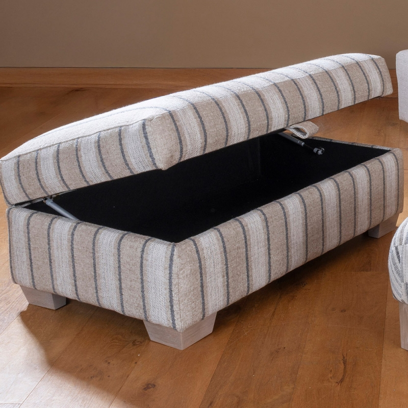 Alstons Ltd (Upholstery) Roxie Ottoman Stool