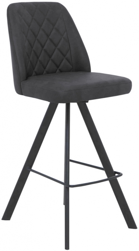 Fairway Furniture Falco Pair of Swivel Bar Stools