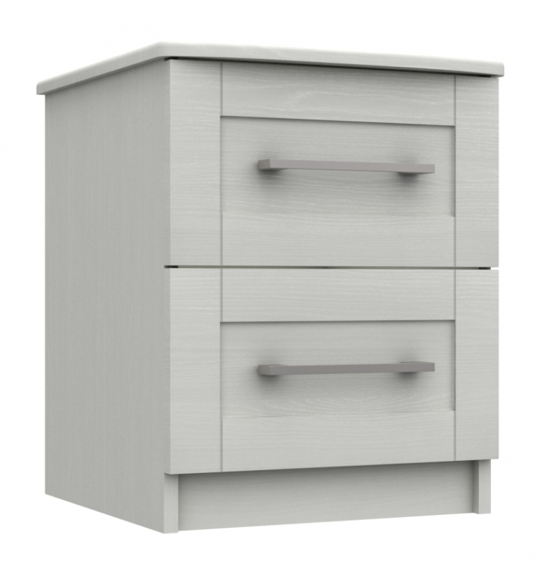 Fairway Furniture Ava 2 Drawer Bedside Chest