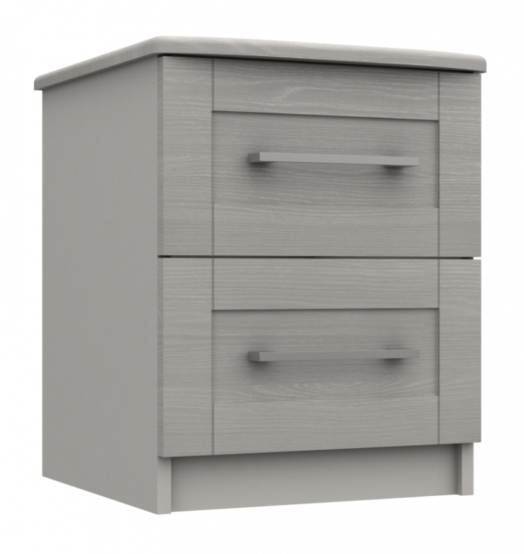Fairway Furniture Ava 2 Drawer Bedside Chest
