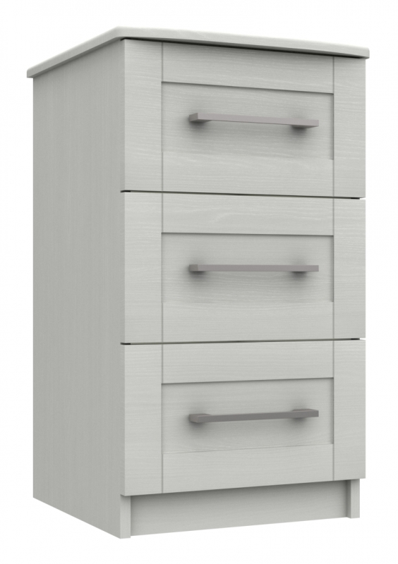 Fairway Furniture Ava 3 Drawer Bedside Chest