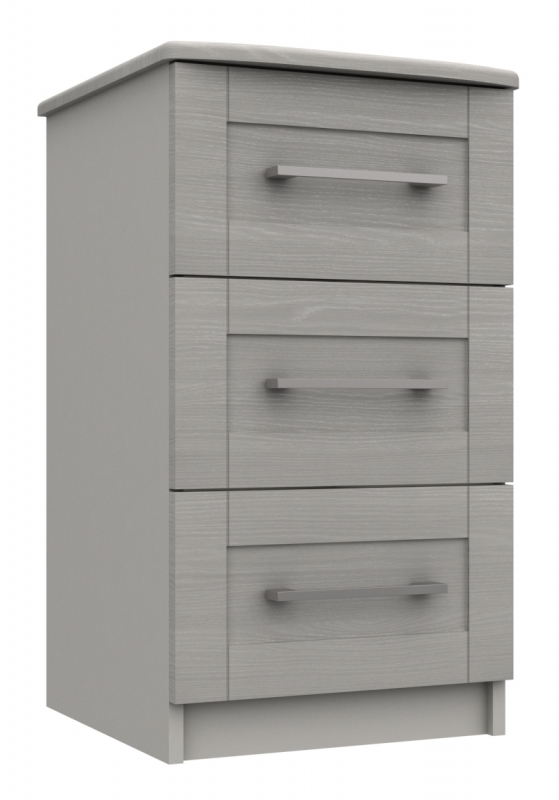Fairway Furniture Ava 3 Drawer Bedside Chest
