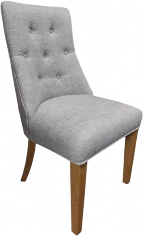 Fairway Furniture Cannock Dining Pair Button Back Upholstered Dining Chairs