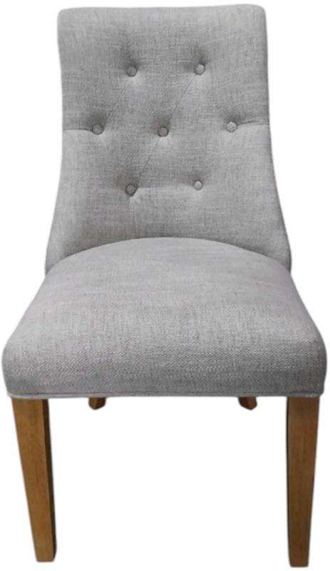 Fairway Furniture Cannock Dining Pair Button Back Upholstered Dining Chairs