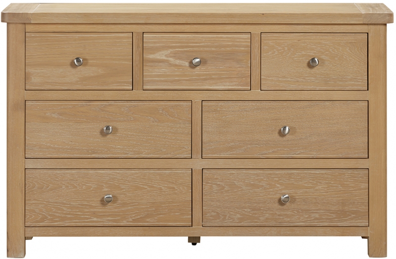 Fairway Furniture Fairford Oak Bedroom 3 + 4 Drawer Chest