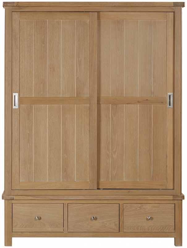 Fairway Furniture Fairford Oak Bedroom Large Robe
